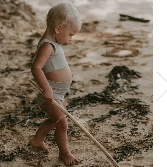 The Simple Folk Bikini Top Dune Neutral Tan Cream - Picture 7 of 16